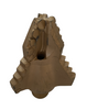 Double Tower Step Type PDC Bit for Medium-Hard Formation Drilling
