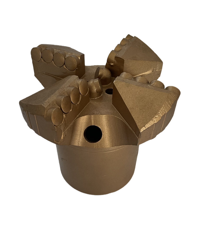 4-Wing Steel Body Concave PDC Bit for Mining and Well Drilling